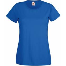 Fruit of the Loom Womens Valueweight Short Sleeve T-shirt 5-pack - Royal