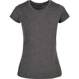 Build Your Brand Women's Basic T-shirt - Charcoal