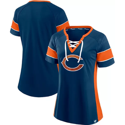 Fanatics Chicago Bears Women's Team Draft Me Lace-Up Raglan T-Shirt W