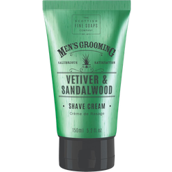 Scottish Fine Soaps Shave Cream Vetiver & Sandalwood 150ml