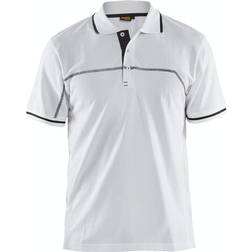 Blåkläder Polo Shirt - White/Dark Grey