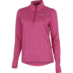 Nike Running Element Dri-Fit Half Zip Top - Dark Pink