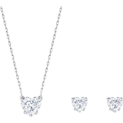 Swarovski Attract set - Silver/Transparent