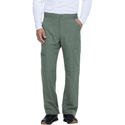 Dickies Men's Dynamix Cargo Scrub Pants - Olive Green