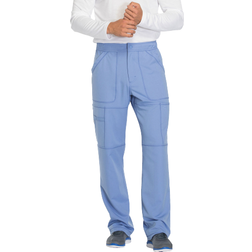 Dickies Men's Dynamix Cargo Scrub Pants - Ceil Blue