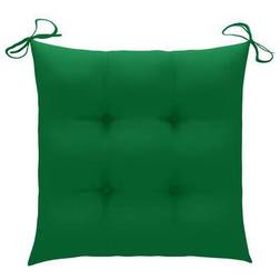 vidaXL 314913 Chair Cushions Green (50x50)