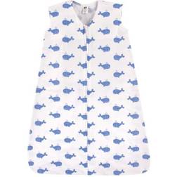 Hudson Safe Sleep Wearable Jersey Sleeping Bag/Blanket Whales