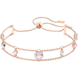 Swarovski One Bracelet - Rose Gold/Pink/Transparent