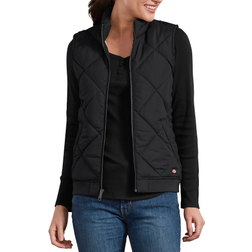 Dickies Women's Quilted Vest - Black