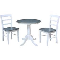 International Concepts Madrid Dining Set 30x30" 3