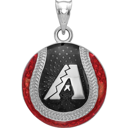 LogoArt Arizona Baseball Pendant - Silver/Multicolour