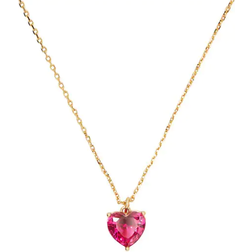 Kate Spade My Love July Heart Pendant Necklace - Gold/Pink