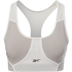 Reebok Women Lux Racer Padded Colorblocked Bra - Boulder Grey