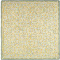 Safavieh Cambridge Blue, Gold 72x72"