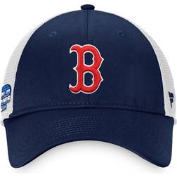 Fanatics Boston Red Sox World Series Patch Team Trucker Snapback Cap Sr