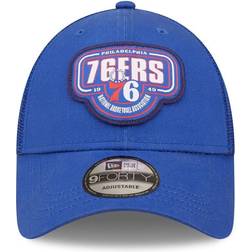 New Era Philadelphia 76ers Team Logo Patch 9FORTY Trucker Cap Sr