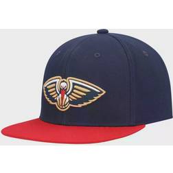 Mitchell & Ness New Orleans Pelicans Team Two-Tone 2.0 Snapback Cap Sr