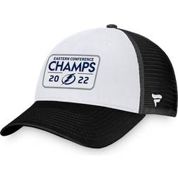 Fanatics Tampa Bay Lighting Eastern Conference Champions Locker Room Trucker 2022 Adjustable Cap Sr