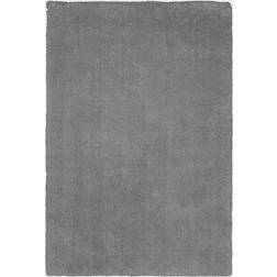 KAS Rugs Bliss Solid Shag Gray 90x114"