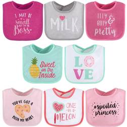 The Peanutshell Baby Terry Bibs 8-pack