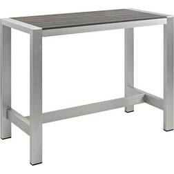 modway Shore 151.13x69.85cm Outdoor Bar Table