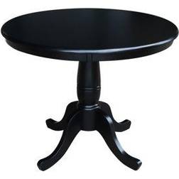 International Concepts Round Top Dining Table 36"