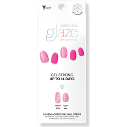 Dashing Diva Glaze Semi-Cured Gel Art Juicy Grape 34-pack