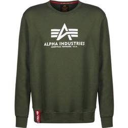 Alpha Industries Basic Sweatshirts - Green (198703-142)