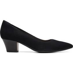 Clarks Teresa Step - Black Suede