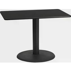 Flash Furniture Rectangle Dining Table 24x24"