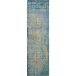 Nourison Karma Blue 26x90"