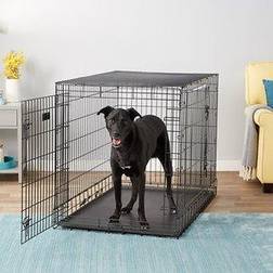 Midwest Ultima Pro Double Door Professional Dog Crate 49In Black