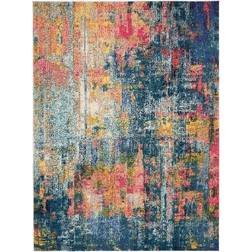 Nourison Celestial CES09 Yellow, Blue 94x126"