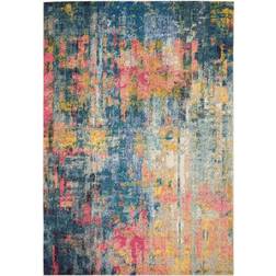 Nourison Celestial CES09 Blue, Yellow 79x115"