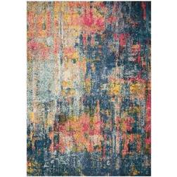 Nourison Celestial CES09 Blue, Yellow 63x87"