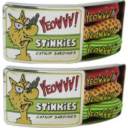 Yeowww Tin of Stinkies Catnip Sardines 3-Pack