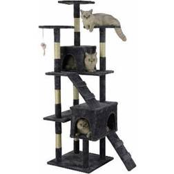 Go Pet Club 63 in. Economical Cat Tree with Sisal Scratching Posts