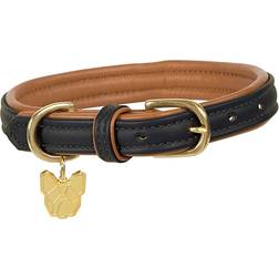 Digby & Fox Padded Leather Dog Collar