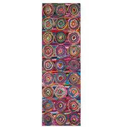 Safavieh Nantucket Multicolor, Pink 27x48"