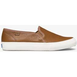 Keds Double Decker Leather (Women's) Cognac