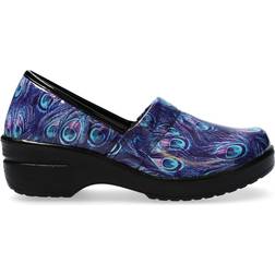 Easy Street Works Laurie (Women's) Purple/Peacock/Patent