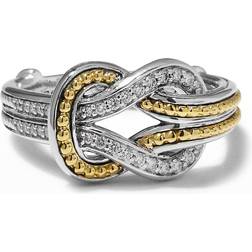 Newport 18K Diamond Knot Ring