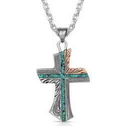 Montana Silversmiths Inner Light Cross Necklace