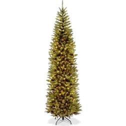 National Tree Company Artificial Pre-Lit Slim Kingswood Fir Christmas Tree 120"