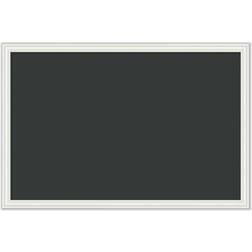 U BRANDS Magnetic Chalkboard 20 x 30 White Decor MDF Frame 2073U