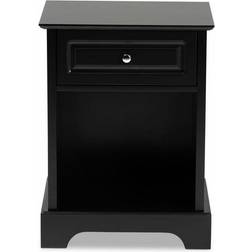 Baxton Studio Chase Bedside Table 15.8x18.7"