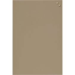 Naga Glassboard glastavle, beige