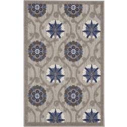 Nourison Aloha ALH19 Gray, Blue 33.6x48"