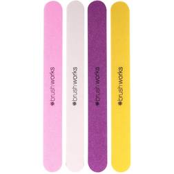 brushworks Coloured Emery Boards (Set of