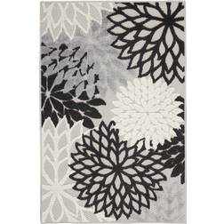 Nourison Aloha ALH05 Black, White 63.6x90"